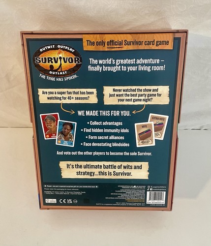 Survivor The Tribe Has Spoken Juego de Cartas Oficial Exploding Kittens 2024 Completo - Imagen 2 de 5