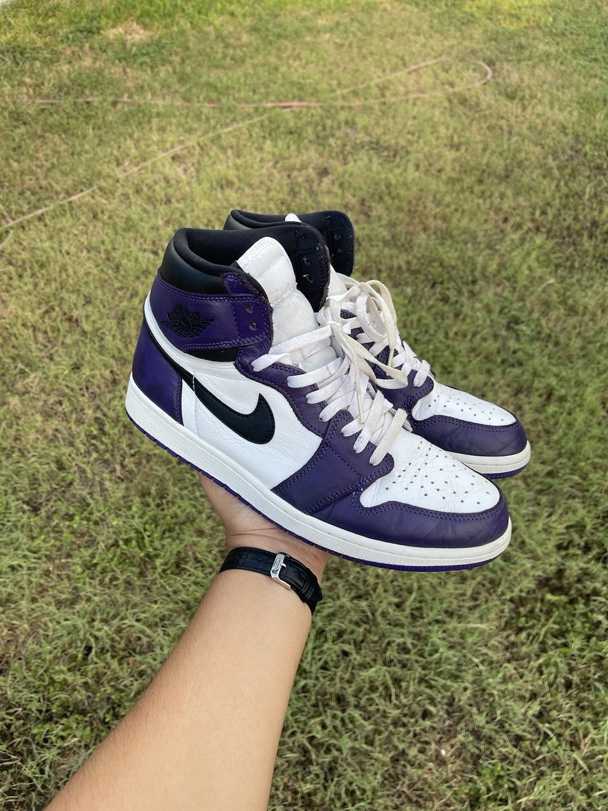 Air Jordan 1 Retro High OG Court Purple 2.0 Size 12