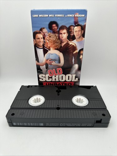 Old School (VHS 2003) Unrated And Out Of Control - Will Ferrell OOP Rare CULT FS - Picture 8 of 8