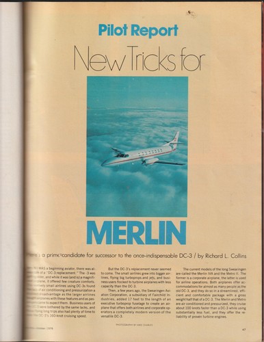 Flying Aviation Magazine the New Alaskan Air Age Howard 500 October 1976 - Picture 3 of 5