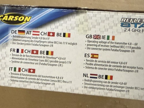 Carson Modellsport Reflex Wheel Start Pistolengriff-Fernsteuerung 2,4 GHz Anzahl - Bild 4 von 8