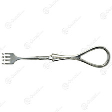 KNY Scheerer VOLKMAN Retractor 4-1/2in(11cm), 4 Prongs, Sharp  X:190-172