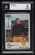 1961 Fleer Jim Ringo #96 BGS 6 HOF