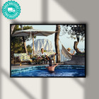 Slim Aarons Capri Hotel Italy Print, Vintage Photography Art