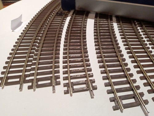 Roco 42424 Roco Line Track Bent 30° R4 481,2mm Ho x 10. With box. NewRef. (S64). - Picture 19 of 23