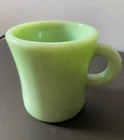 Jadeite Fire King Extra Heavy Oven Ware C Handle Coffee Mug