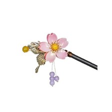 Handmade Kanzashi Hairpin, Single Hairpin, Hair Accessory, Yukata, Kimono, Japa 