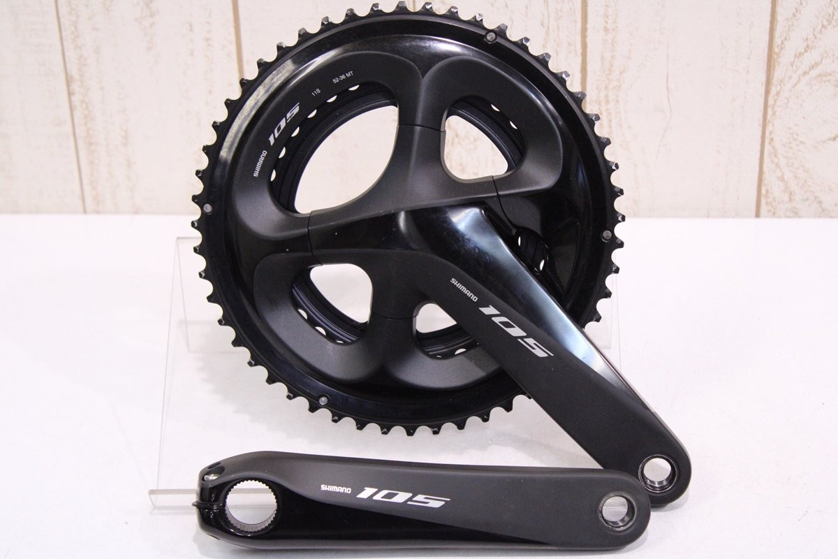 SHIMANO 105 FC-R7000 170mm 52/36T 4iiii Left Measurement SHIMANO 105 FC-R7000 170mm 52/36T 4iiii Left Measurement