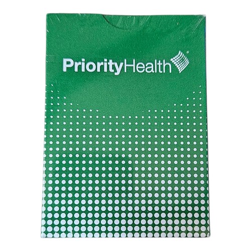 Priority Krankenversicherung Spielkarten Deck Werbung versiegelt - Bild 1 von 2