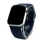 Apple Watch 9 Cellular Stal nierdzewna Srebrna 41mm Bransoletka sportowa Burza