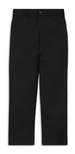 Polo Ralph Lauren Boys Straight Fit Preppy Pants Black Size 20 Red Logo