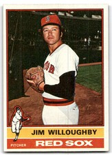 1976 Topps #102 Jim Willoughby Boston Red Sox