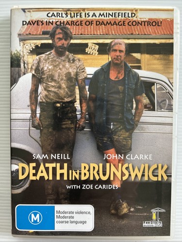 DVD - DEATH IN BRUNSWICK (2022) Region Free - Sam Neill - John Clarke - Bild 1 von 2