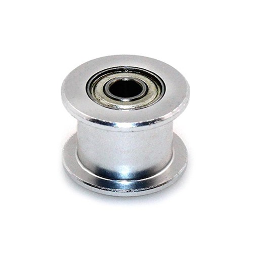 5pcs GT2 5mm Bore Aluminum Toothless Timing Belt Idler Pulley for 3D Printer - Picture 5 of 6