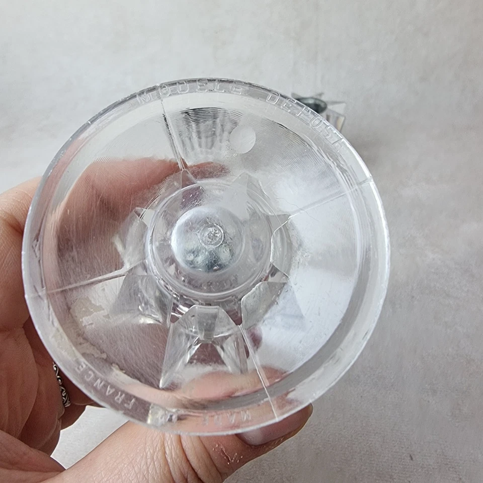 Lot de 3 Bougeoir en Plexiglas Transparent – Style Art Déco – Made in France - Photo 4/4