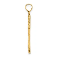 14k 3-D Tennis Racquet Charm C3541
