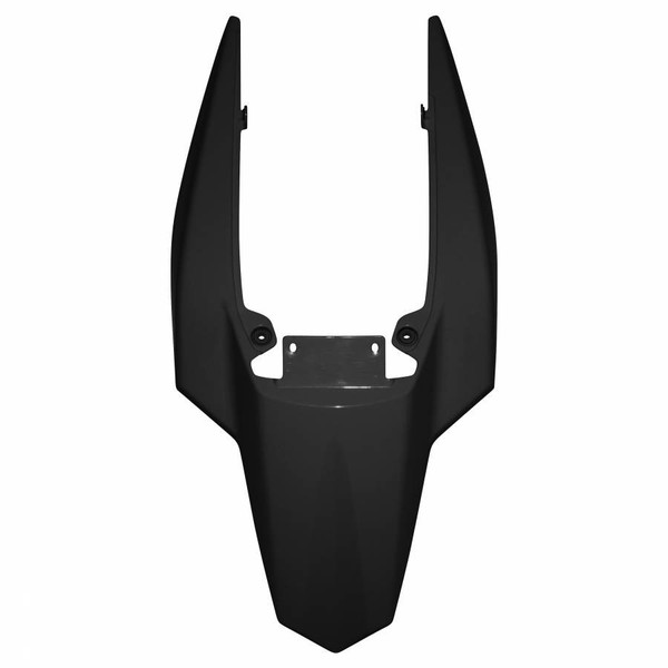 Heckverkleidung FüR Derbi 50 Senda DRD 2011+ Schwarz GläNzend (Monocoque)-image