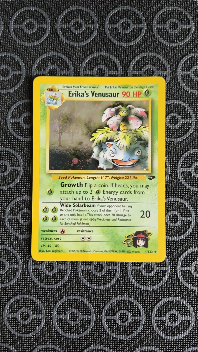 ポケモンカードゲーム PSA 5 Erika's Venusaur Holo 2000 PSA 9 MINT