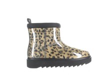 Koolaburra Womens Koola Clear Mini Animal Print Fashion Boots Size 8