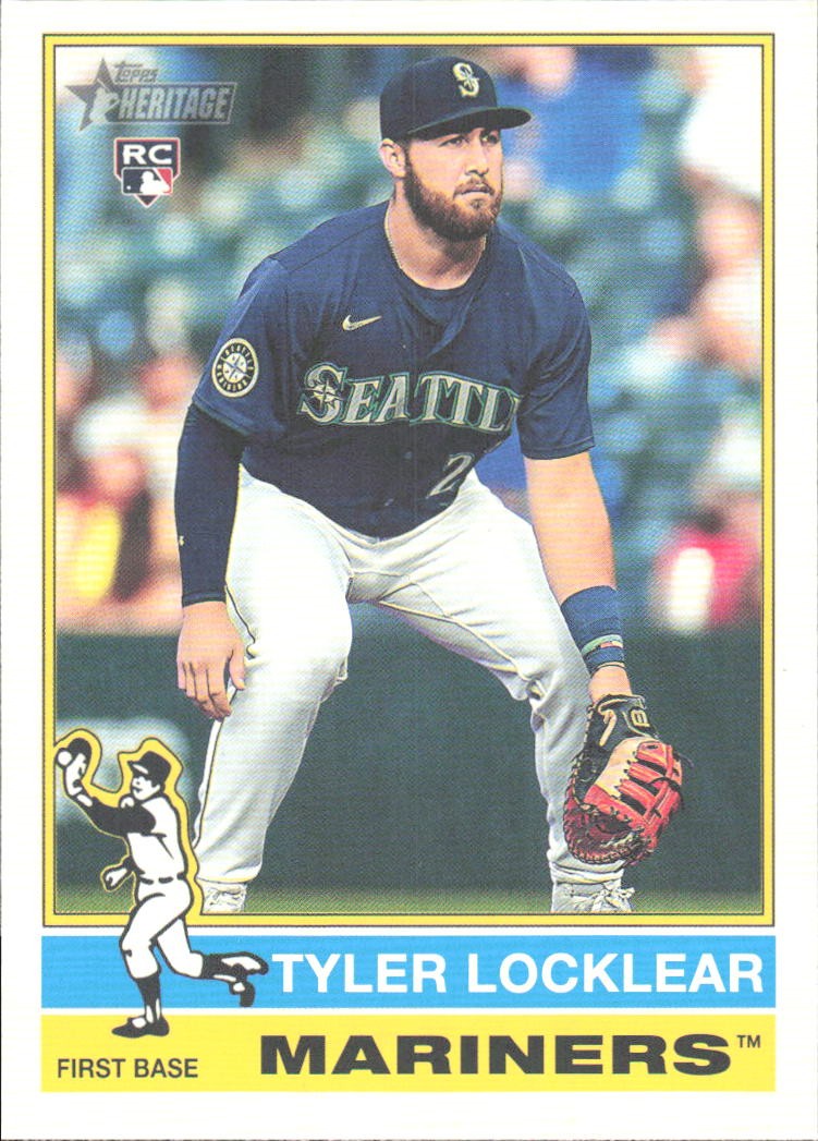 Tyler Locklear 2025 Topps Heritage #447 Rookie