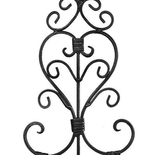 Scroll Iron Wall Candle Sconce Holder Set of 2 Hanging Wall Mounted Candle Sc... - Picture 3 of 7