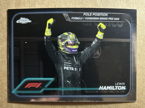 2024 Topps Chrome Formula 1 Lewis Hamilton #158