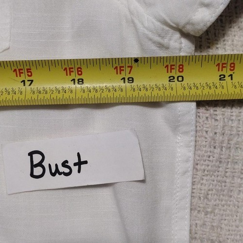 NWT Report Collection White Short Sleeve Slub Solid Woven Sport Shirt Men Sz Sm - Picture 7 of 11