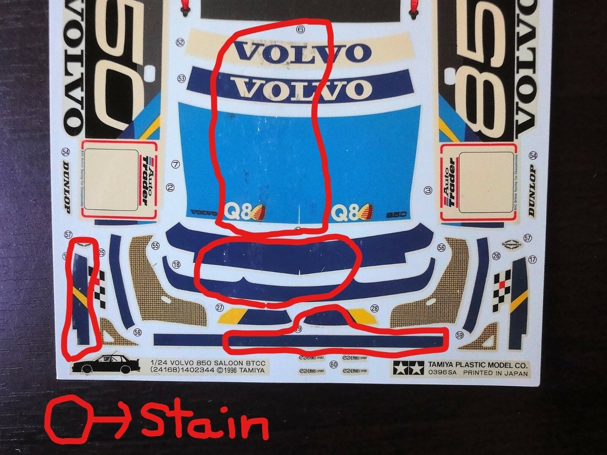 TAMIYA 1/24 VOLVO 850 SALOON BTCC Valuable & Steal ! | eBay