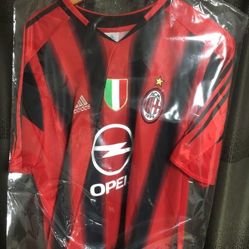 BNWT SHEVCHENKO #7 2004-2005 AC Milan Home Jersey Original Size M - Photo 2 sur 6