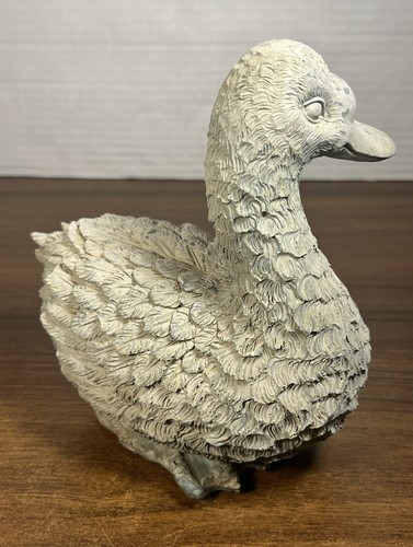 Goose Statue Garden Yard Lawn Decor Resin 6” x 7” - Picture 2 of 8