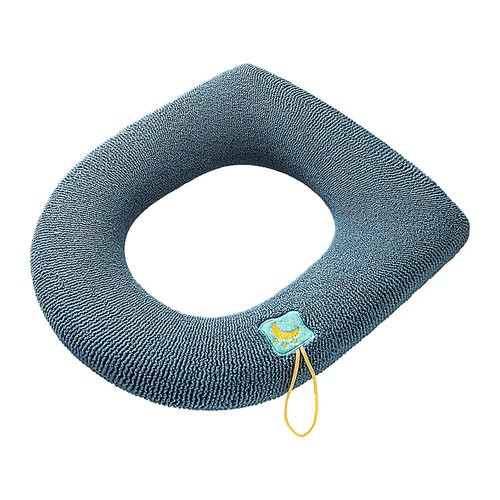 Winter Warm Soft Washable Toilet Seat Closestool Cover Cushion Warm Mat Pad NW - Picture 23 of 40