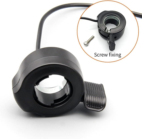 Ebike 130X Thumb Throttle 24V 36V 48V 60V 72V Right/Left Hand Sm/Waterproof Conn - Picture 5 of 12