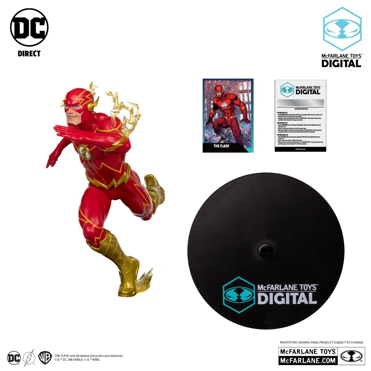 McFarlane THE FLASH JIM LEE 1:6 SCALE STATUE W/ MCFARLANE TOYS