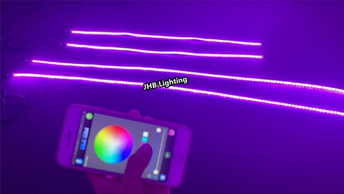 IP68 Waterproof Underglow CHASING Flowing LED Strips KIT of 2PCS 4FT+2PCS 6.5FT - Picture 11 of 18