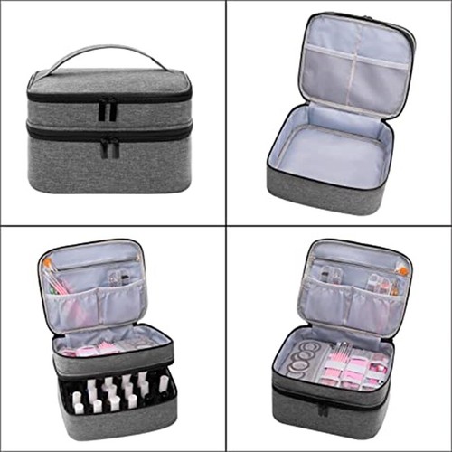 Tragbare Nagellack Aufbewahrungstasche Organizer Etui 30 Flaschen Halter Ätherische Öle - Bild 7 von 8