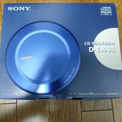 Sony D-EJ985 CD Walkman Portable CD Player Navy blue Goods Japan