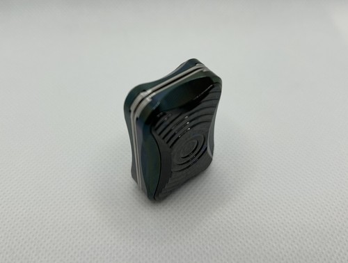 Slider Yan Fidget / corpo in zirconio / titanio zirc e intarsi di ricambio Ti / piastra SS - Foto 22 di 24