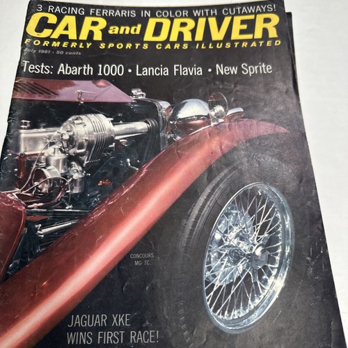 Lot of 9 Car and Driver Magazines – Automotive Reviews, Road Tests, Classic Iss - Picture 2 of 19
