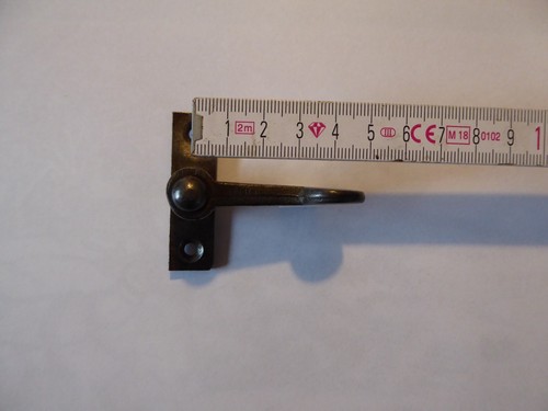 original Fenster-Vorreiber, Fensterriegel Eisen - Bild 2 von 3