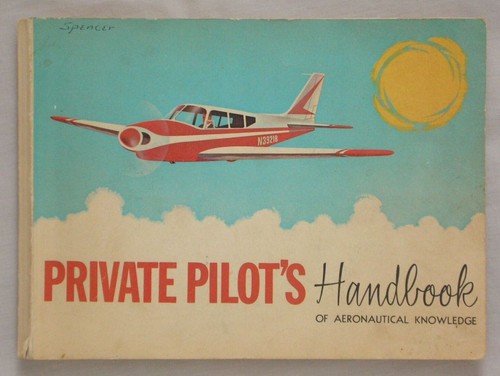 1963 PRIVATE PILOT'S HANDBOOK OF AERONAUTICAL KNOWLEDGE Airplane Flight Manual - Picture 1 of 4
