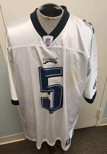Philadelphia Eagles Football Jersey Donovan McNabb Reebok Vintage NFL XXL WHITE - Picture 1 of 9