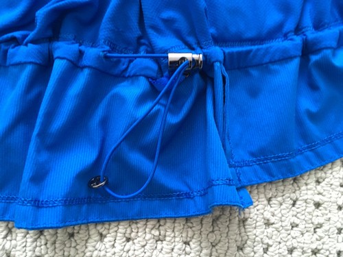 CHAQUETA DE LLUVIA LULULEMON PARA MUJER EN AZUL BRILLANTE TALLA 10 ¡EXCELENTE LIMPIEZA! - Imagen 7 de 11