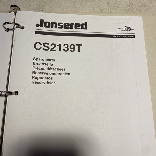 Jonsered Service Handbuch Menge - Bild 18 von 21