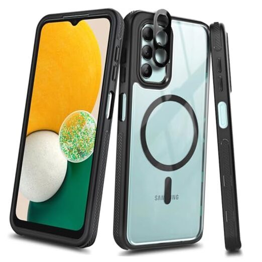 Magnetic Case for Samsung Galaxy A13 5G/4G [Compatible with MagSafe] Black