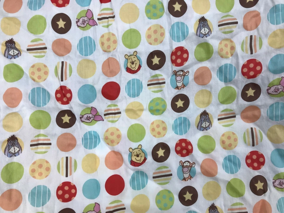 Kids Line DISNEY BABY Winnie Pooh & Friends Fitted Crib Sheet Polka Dot Tigger - Image 2 of 4
