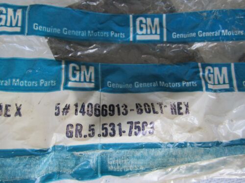 (Lot of 9 Bolts) Differential Ring Gear Bolt Part# 14066913 79-84 GM K 1&2 Truck - Picture 3 of 3