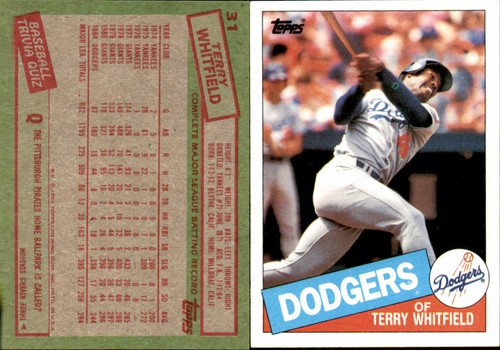 1985 Topps Baseball Cards Complete Your Set U-Pick #'s 1-200 NM/MINT - Picture 32 of 200