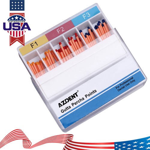 AZDENT Dental Gutta Percha Points Absorbent Paper Points Root Canal Endodontic - Picture 18 of 24