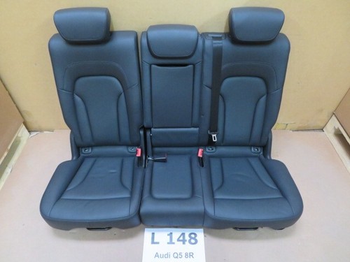 Audi Q5 8R Neue Sitze Rücksitzbank Plus Leder Schwarz Innenausstattung