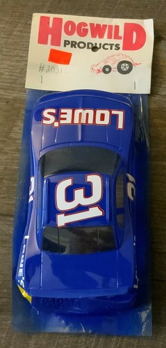 HOGWILD SLOT CAR KAROSSERIE LOWES 31 SELTEN MASSSTAB 1:24 BEMALT 20312 BLAU